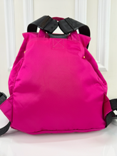 VERSACE NYLON MEDUSA BACKPACK HOT PINK