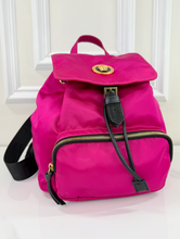 VERSACE NYLON MEDUSA BACKPACK HOT PINK