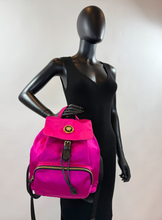 VERSACE NYLON MEDUSA BACKPACK HOT PINK