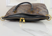 LOUIS VUITTON PALLAS MM TOTE IN BLACK