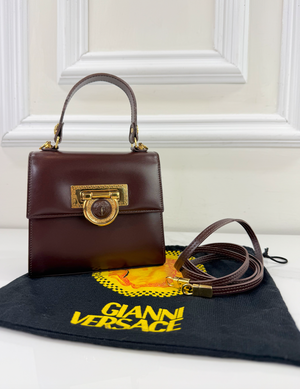 VERSACE VINTAGE MEDUSA TOP HANDLE MINI BAG