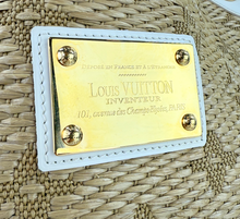 LOUIS VUITTON GALLIERA LIMITED EDITION AMALFITANA RAFFIA GM