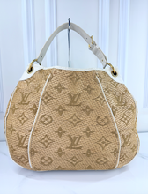 LOUIS VUITTON GALLIERA LIMITED EDITION AMALFITANA RAFFIA GM