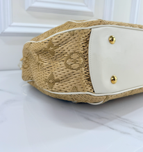 LOUIS VUITTON GALLIERA LIMITED EDITION AMALFITANA RAFFIA GM