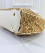 LOUIS VUITTON GALLIERA LIMITED EDITION AMALFITANA RAFFIA GM