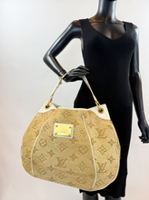 LOUIS VUITTON GALLIERA LIMITED EDITION AMALFITANA RAFFIA GM