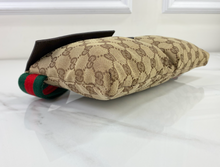 GUCCI BELT BAG GG WEB DOUBLE POCKET IN MONOGRAM