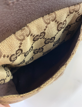 GUCCI BELT BAG GG WEB DOUBLE POCKET IN MONOGRAM