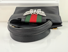 GUCCI CRYSTAL BUTTERFLY STRIPE TOP HANDLE LIMITED EDITION