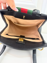 GUCCI CRYSTAL BUTTERFLY STRIPE TOP HANDLE LIMITED EDITION