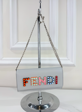FENDI VITELLO STUDDED LIBERTY FUN FAIR WALLET ON CHAIN