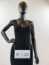 FENDI VITELLO STUDDED LIBERTY FUN FAIR WALLET ON CHAIN
