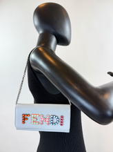 FENDI VITELLO STUDDED LIBERTY FUN FAIR WALLET ON CHAIN