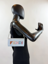 FENDI VITELLO STUDDED LIBERTY FUN FAIR WALLET ON CHAIN