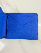 LOUIS VUITTON WALLET BIFOLD TAIGARAMA VIRGIL ABLOH WALLET BLUE LIMITED EDITION