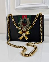 GUCCI CRYSTAL PEONY MEDIUM CHAIN BAG LIMITED EDITION