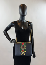 GUCCI CRYSTAL PEONY MEDIUM CHAIN BAG LIMITED EDITION
