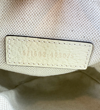 GUCCI OPHIDIA MINI DOUBLE ZIP MESSENGER (MYSTIC WHITE)
