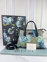 GUCCI BLOOMS ZIPPER TOTE