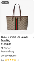 GUCCI OPHIDIA SHOPPING TOTE