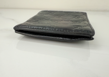 GUCCI GUCCISSIMA BI-FOLD BLACK WALLET (UNISEX)