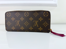 LOUIS VUITTON WALLET CLEMENCE FUCHSIA