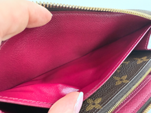 LOUIS VUITTON WALLET CLEMENCE FUCHSIA