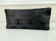 CHANEL PATENT PERFORATED CC SHOPPING TOTE + POUCH