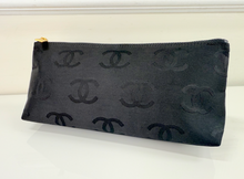 CHANEL PATENT PERFORATED CC SHOPPING TOTE + POUCH