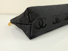 CHANEL PATENT PERFORATED CC SHOPPING TOTE + POUCH