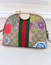 GUCCI OPHIDIA GG FLORA DOME CROSSBODY