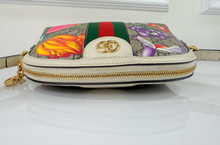 GUCCI OPHIDIA GG FLORA DOME CROSSBODY