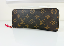 LOUIS VUITTON WALLET CLEMENCE PINK
