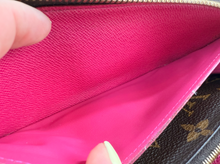 LOUIS VUITTON WALLET CLEMENCE PINK