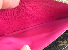 LOUIS VUITTON WALLET CLEMENCE PINK