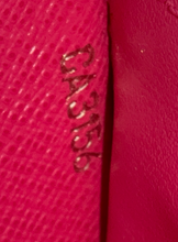 LOUIS VUITTON WALLET CLEMENCE PINK