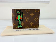 LOUIS VUITTON WALLET BIFOLD EMBROIDERED CARTOON LV FRIENDS SLENDER