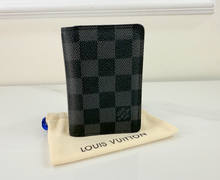 LOUIS VUITTON WALLET GRAPHITE POCKET ORGANIZER