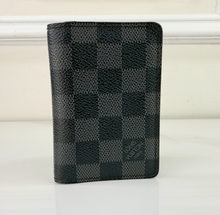 LOUIS VUITTON WALLET GRAPHITE POCKET ORGANIZER
