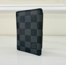 LOUIS VUITTON WALLET GRAPHITE POCKET ORGANIZER
