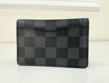 LOUIS VUITTON WALLET GRAPHITE POCKET ORGANIZER