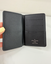 LOUIS VUITTON WALLET GRAPHITE POCKET ORGANIZER