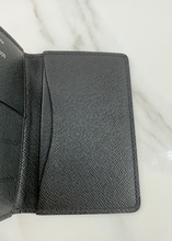 LOUIS VUITTON WALLET GRAPHITE POCKET ORGANIZER