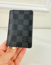 LOUIS VUITTON WALLET GRAPHITE POCKET ORGANIZER
