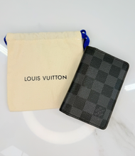 LOUIS VUITTON WALLET GRAPHITE POCKET ORGANIZER