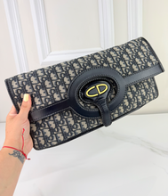 DIOR OBLIQUE FOLD OVER BAG / CLUTCH