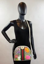 GUCCI OPHIDIA GG FLORA DOME CROSSBODY