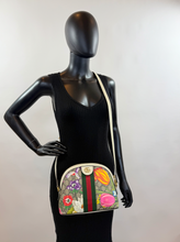GUCCI OPHIDIA GG FLORA DOME CROSSBODY