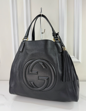 GUCCI SOHO TOTE MEDIUM IN BLACK