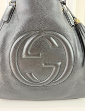 GUCCI SOHO TOTE MEDIUM IN BLACK